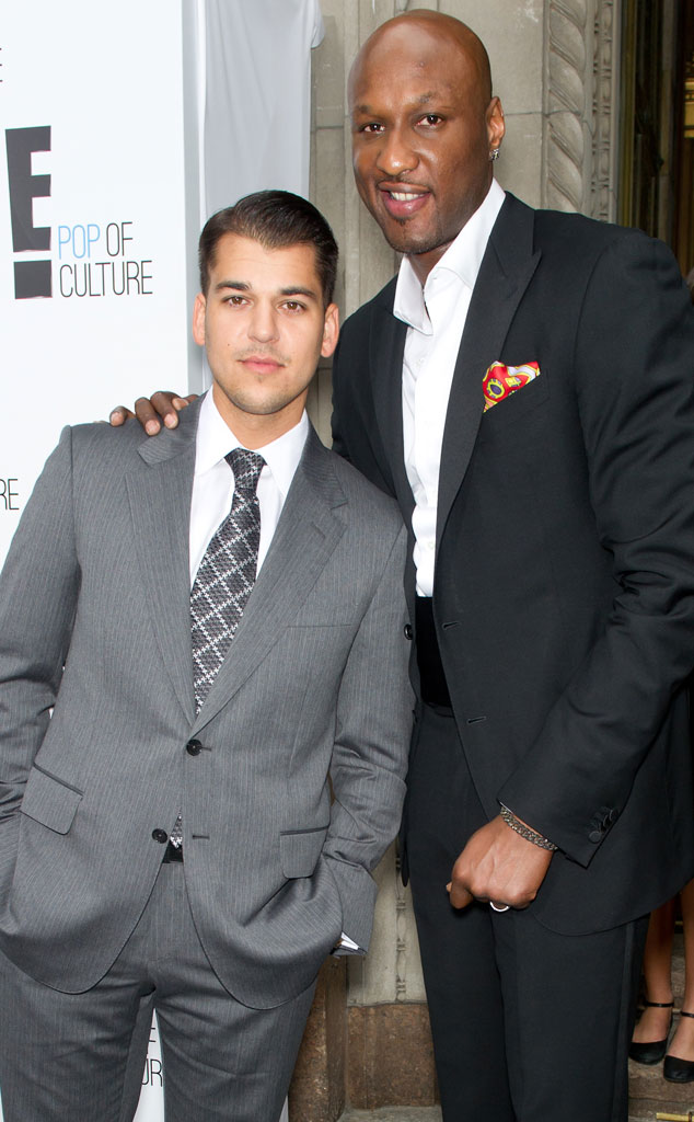Rob Kardashian, Lamar Odom Rob Kardashian, Lamar Odom